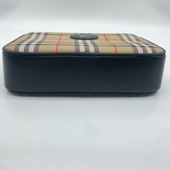 Burberry Tan and Black Plaid Shoulder Bag - Picture 8 of 8